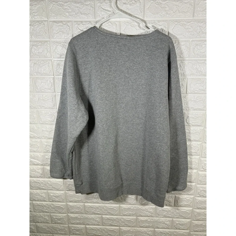 Under Armour‎ Mens Gray Pullover Sweater Size XL Loose Fit Long Sleeve